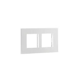 Philips 4 Module Glossy Finish Grid and Cover Durro White, 913713991401-41