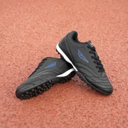 Red Tape Men's Black Football Shoes-picture-0