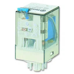 FINDER Relay, Dpdt, 250VAC, 10A, 60.12.8.012.0040-15
