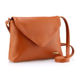 Fastrack MTO MTS Tan Solid Medium Sling Handbag image 2
