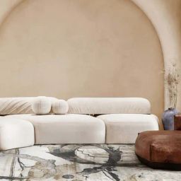 Ddecor Live Beautiful Cream Polypropylene Rug-42