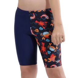 Speedo Kids Navy Printed Jammer-image-6