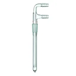 Biohall 130 mm Length Borosilicate Glass 3.3 Cold Finger Condenser, BLS.2313.01-20