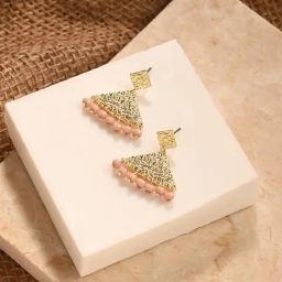 Accessorize London Pink Zinc Earrings-44