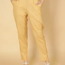 Fabclub Beige Cotton Pants-picture-24