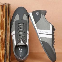 Louis Stitch Men's Dutch Grey Casual Sneakers-image-82