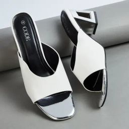 Code by Lifestyle Women's White Casual Sandals-image-90