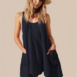 Outzidr Women Solid Sleeveless A-Line Dress-picture-14