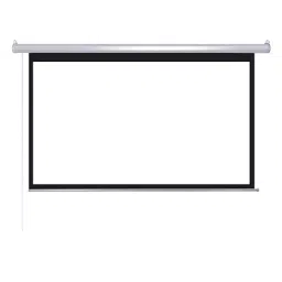 True Vision 120 inch Projector Screen Soft Wall Mount 16.9 Fabric Motorised White-3
