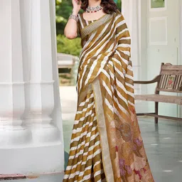 Suha Striped Pure Cotton Saree-picture-51