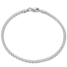 amrut ornaments pvt. ltd. AMRUT 925 Silver Classy Link Bracelet For Him | Gifts for Men & Boys | With Certificate of Authenticity image 1