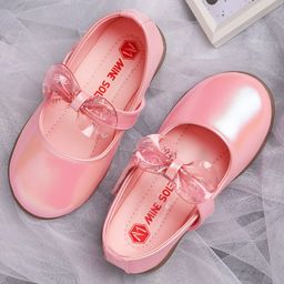 Mine Sole Gloss Finished Bow Detailed  Bellies - Pink-image-67