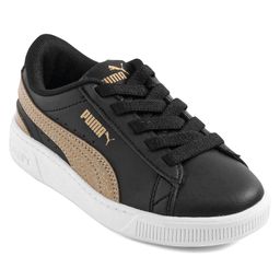 PUMA Slip On Casual Shoes with Brand Text Print & Design - Black & White-image-89