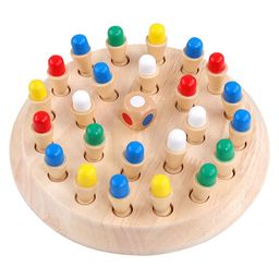 Clapjoy Wooden Memory Chess Game Educational Board Games Board Game-10