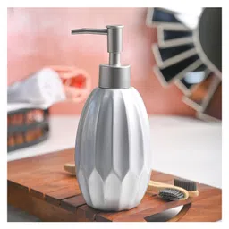 VONCASA Silver Soap Dispenser - 400 ml-picture-5