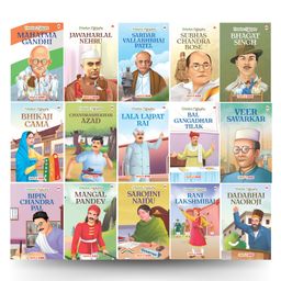 Story Books for Kids (Set of 15 Books)- Freedom Fighters- English-6