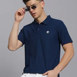 TIMBER HITCH Polo Collar Short Sleeves Cotton Casual T-shirt-picture-15