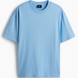 H&M Loose Fit Pure Cotton T-shirt-picture-24