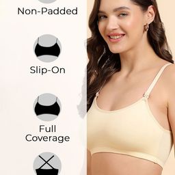 KOMLI Pack Of 2 Bralette Full Coverage Bra image 4