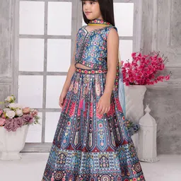 Tiny Kingdom Lehenga Choli along with Dupatta image 5