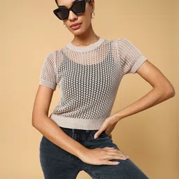 SHOWOFF Crochet Top-picture-34
