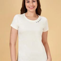 Dreamz by Pantaloons White Cotton Printed T-Shirt-picture-22