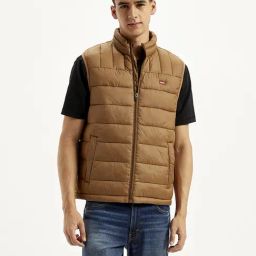 Levi's Brown Regular Fit Quilted Jacket-41