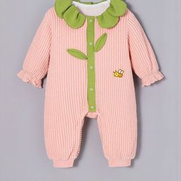 Hopscotch Women Flower Petal Collar Bodysuit-picture-31