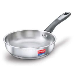 Prestige Platina Popular Silver Stainless Steel Fry Pan (22 cm, 1000 ml) - Set of 1-image-91