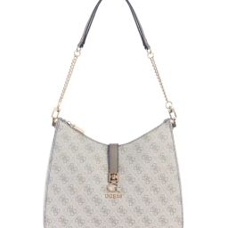 Guess Grey Women Hobo Bag-27