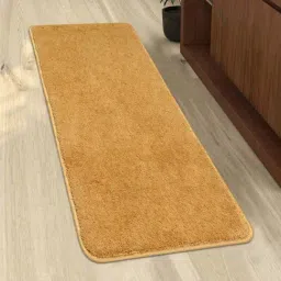 Saral Home Beige Cotton Anti-Skid Runner - Set of 1-image-84
