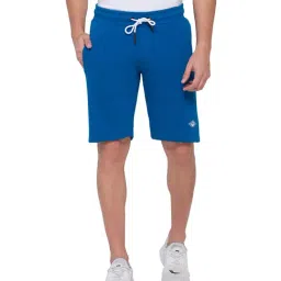 Being Human Royal Blue Mid Rise Shorts-picture-38