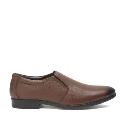 Pelle Albero Men's Cognac Casual Loafers-image-30