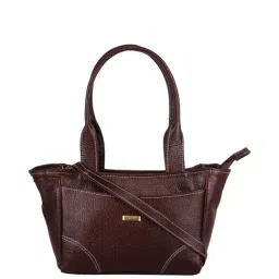 Genwayne Brown Solid Medium Shoulder Bag-picture-19
