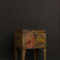 Artisans Rose Vote Hand-painted Multicolor Iron Ballot Box-image-61