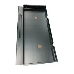 Implemental Keyboard Channel Tray with Mouse Pad & Computer Desk Cable Organizer (Set of 3) image 3