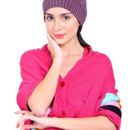 Bharatasya Unisex Self Design Beanie-image-8