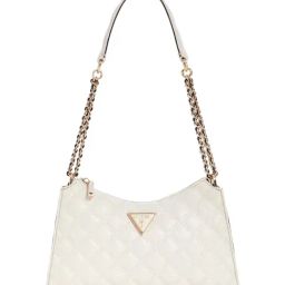 Guess Off White Women Shoulder Bag-image-83