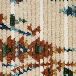 Sapana Carpet-Mats Beige Bohemian No Shredding Polyester Carpet image 4