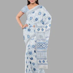 The Chennai Silks Pure Cotton Muga Saree-image-71