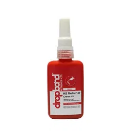 Drop Bond By POLYFIX HS Retainer 50 ml Low Viscosity Adhesive Green for Cylindrical Fittings, C09-61