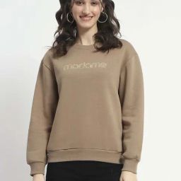 MADAME Brown Printed Sweatshirt-picture-21