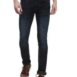 Turtle Navy Blue Narrow Fit Jeans-image-25