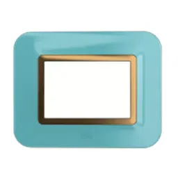 Anchor Roma Urban Hue 12 Module Sea Blue Polycarbonate Cover Plate with Base Frame & Coller, 66812SBG-picture-23