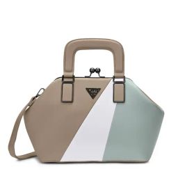 LAVIE Signature Multicolored Colour Block Handbag-23