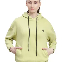 Rock.it Lime Green Regular Fit Hoodie-image-57