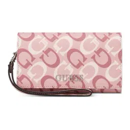 Guess Peony Typography Zip Around Wallet-picture-28