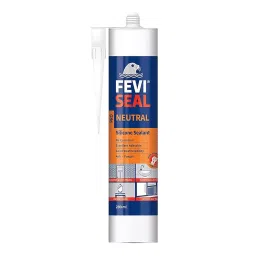 FEVI SEAL 280 ml Clear Neutral Cure Silicone Sealant for Sealing and Joining Purpose (Pack of 6)-29