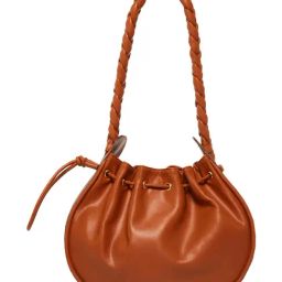 Anne Klein Brown Solid Shoulder Handbag-image-43