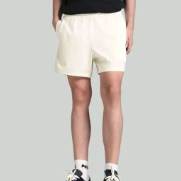 Puma White Regular Fit Logo Printed Sports Shorts-69